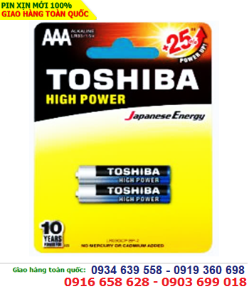 Toshiba LR03GCNN_BP2; Pin AAA Toshiba LR03GCNN/BP2 Alkaline 1.5V chính hãng Toshiba